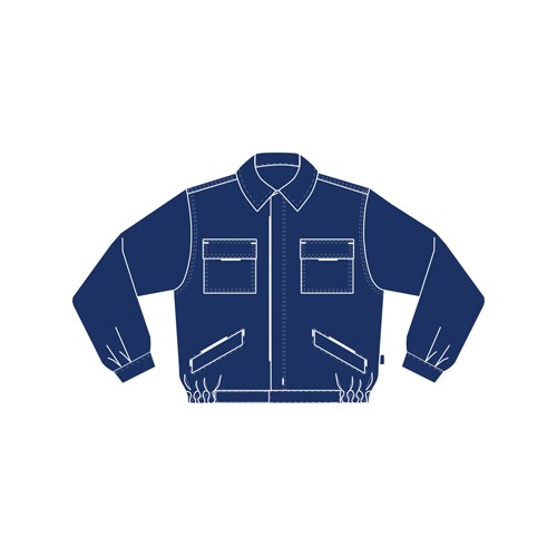 BLUSAO HR AB/FECHO B/CANETA AZ ESCURO Alg* BLUSAO HR AB/FECHO B/CANETA AZ ESCURO Alg*